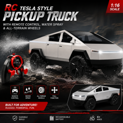 RC Tesla-style Cyber Pickup Truck