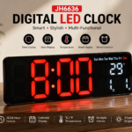JH6636 Digital LED Clock