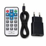 JH2860 LED Digital Wall Clock with Remote, Temperature & Humidity (Reliable)| Ijaz Collections - Image 3