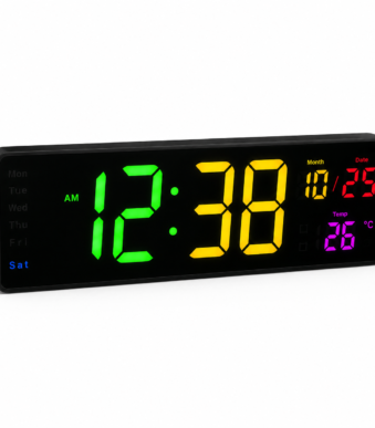 RGB 3255 LED Digital Clock